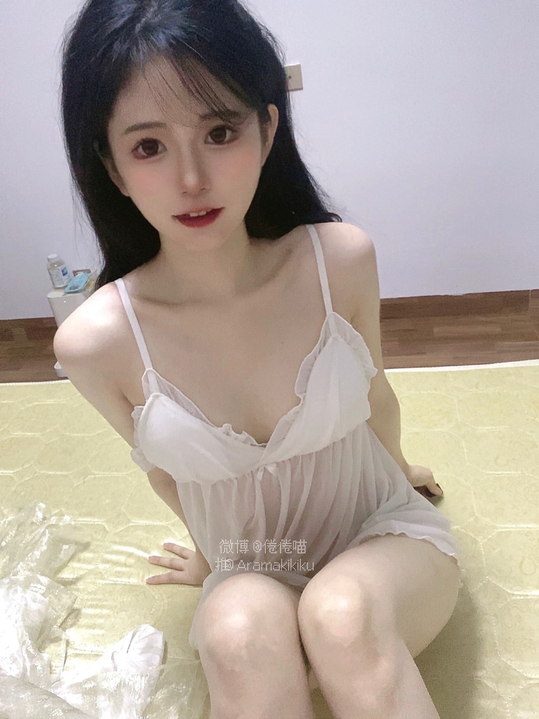 倦倦喵 - NO.003 白睡衣[25P]-XikXak